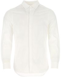 Paolo Pecora Buttoned Long-sleeved Shirt - White