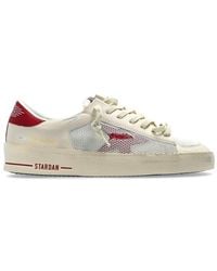 Golden Goose - Stardan Lace-Up Sneakers - Lyst