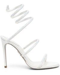 Rene Caovilla - Cleo Rhinestones Embellished Sandals - Lyst