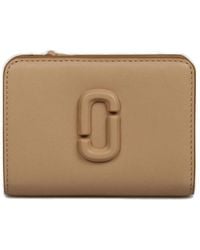 Marc Jacobs - The Leather J Marc Mini Compact Wallet - Lyst
