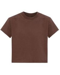 Rick Owens - Top 'Cropped Small Level T' - Lyst