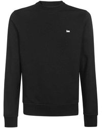 Woolrich - Crewneck Long-sleeved Sweatshirt - Lyst