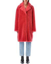 Stand Studio - Camille Cocoon Coat - Lyst