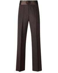 Valentino - Straight Leg Tailored Trousers - Lyst