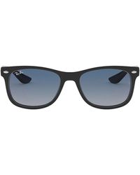 Ray-Ban New Wayfarer Square Frame Sunglasses - Black