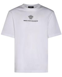Versace - T-Shirt With Logo - Lyst