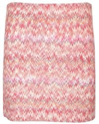 Missoni - Viscose Knit Mini Skirt - Lyst
