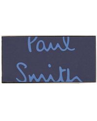 Paul Smith Money Clip With Logo - Blue
