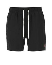 Polo Ralph Lauren Drawstring Swim Shorts - Black
