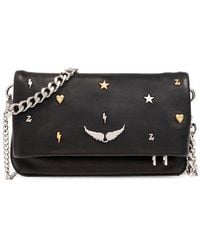 Zadig & Voltaire - Rock Nano Lucky Charms Clutch Bag - Lyst