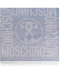 Moschino - Scarf With Monogram, - Lyst