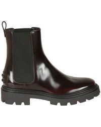 Tod's - Round-toe Chelsea Boots - Lyst