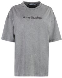 Acne Studios - Cotton Crew-Neck T-Shirt - Lyst