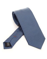 Zegna - Silk Tie With Checks - Lyst