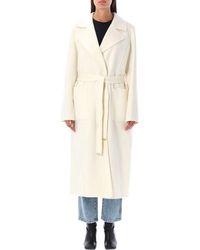 MICHAEL Michael Kors - Double Breasted Trench Coat - Lyst