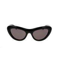 Bottega Veneta - Bombe Cat Eye Frame Sunglasses - Lyst