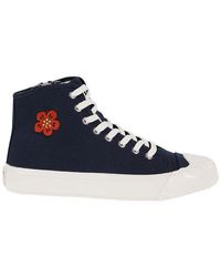 KENZO - School High-top Sneakers - Lyst