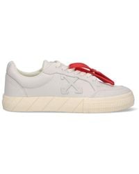 Off-White c/o Virgil Abloh - Vulcanized Lace-up Sneakers - Lyst