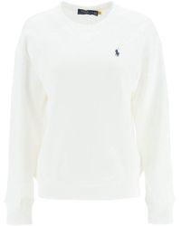 Polo Ralph Lauren Crew-neck Sweatshirt - White
