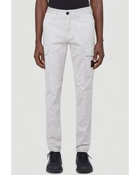 stone island straight leg cargo pants