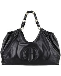 Anine Bing - Kate Logo Embossed Tote Bag - Lyst