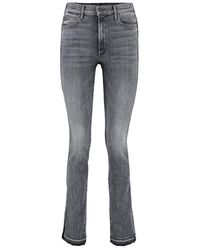 Mother - The High-waisted Rascal Slice Jeans - Lyst