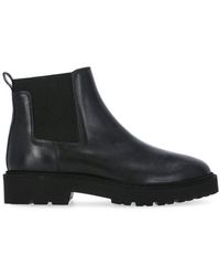 Hogan - Round Toe Chelsea Boots - Lyst