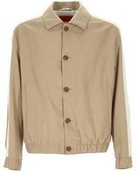 BOSS - Button-Up Jacket - Lyst