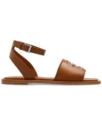 Givenchy - 4G Embossed Ankle Strap Sandals - Lyst