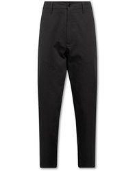 Moncler - Cropped Gabardine Trousers - Lyst