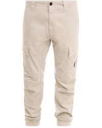 C.P. Company - Pocket Detail Cargo Pants - Lyst