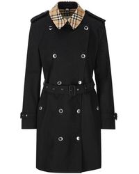 Burberry - 'montrose' Trench Coat, - Lyst