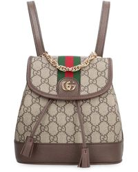 Gucci - GG Supreme Ophidia Mini Backpack - Lyst