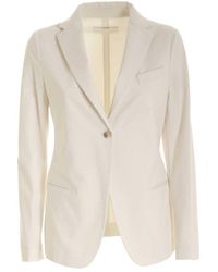 Fabiana Filippi - Single Breasted Bead Embellished Blazer - Lyst