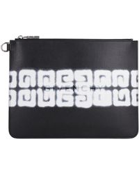 Givenchy - Chito X - Logo Detail Flat Leather Pouch - Lyst