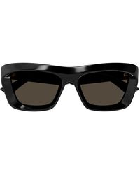 Bottega Veneta - Bv1283s Line New Classic 001 Sunglasses - Lyst