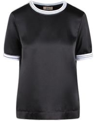 Herno - Crewneck Short-sleeved T-shirt - Lyst