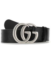 Gucci - Black Leather Belt - Lyst