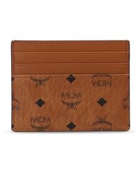 MCM - Card Holder With Clip - Lyst