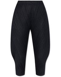 Pleats Please Issey Miyake - Pleated Trousers - Lyst