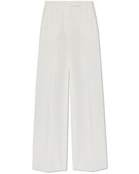 Max Mara - Linen Trousers 'Sequoia' - Lyst