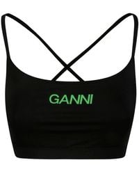 Ganni - Active Strap Top - Lyst