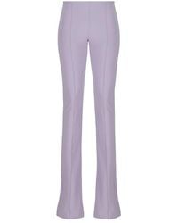 Sportmax - Mid-rise Flared Trousers - Lyst