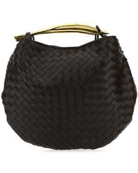 Bottega Veneta - Black Leather Sardine Handbag - Lyst