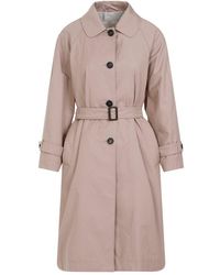Max Mara The Cube - Single-breasted Trench Coat - Lyst