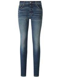 Amiri - Straight Cotton Jeans - Lyst