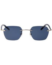 Montblanc - Square Frame Sunglasses - Lyst