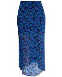 IRO - 'neptune' Skirt With Floral Motif, - Lyst