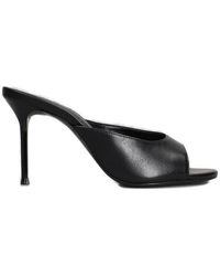 SCHUTZ SHOES - Heeled Slipper Mules - Lyst