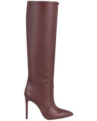 Paris Texas - Pointed-toe Knee-high Stiletto Boots - Lyst